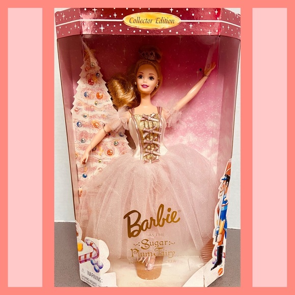 VINTAGE SUGAR PLUM FAIRY BARBIE 1996 COLLECTORS EDITION - Picture 4 of 5